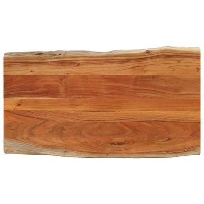 vidaXL Stolová doska 100x60x3,8 cm obdĺžnik masívna akácia živá hrana