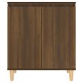vidaXL Komoda hnedý dub 60x35x70 cm spracované drevo