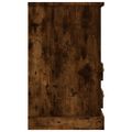 vidaXL Nočné stolíky 2 ks dymový dub 43x36x60 cm
