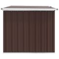 vidaXL Záhradný úložný box hnedý 149x99x93 cm