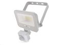 LED reflektor GLARO EMOS ZS2314W s pohybom detektorom, 10 W, biela, IP54, 1000 lm, neutrálna biela