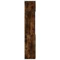 vidaXL Úložná lavička dymový dub 80x42,5x50 cm kompozitné drevo