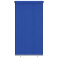 vidaXL Vonkajšia zatemňovacia roleta 125 (Š) x 230 (V) cm modrá HDPE