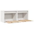 vidaXL Nástenné skrinky 2 ks 45x30x35 cm masívne borovicové drevo
