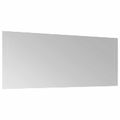 vidaXL Zrkadlo do kúpeľne s LED Priehľadná 100 x 40 cm tvrdené sklo