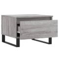 vidaXL Konferenčné stolíky 2 ks sivé sonoma 50x46x35 cm kompoz. drevo