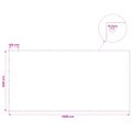 vidaXL Plachta s očkami Biela 6 x 12 m 180 gsm PE