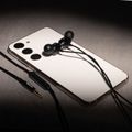 Drôtové slúchadlá EP-01 jack 3,5 mm čierne