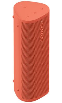 Sonos Roam 2 červená Reproduktor, Wi-Fi, Bluetooth 5.2, IP67, 10h baterie, Apple AirPlay 2, hlasové ovládání, automatické ladení Trueplay, cervený