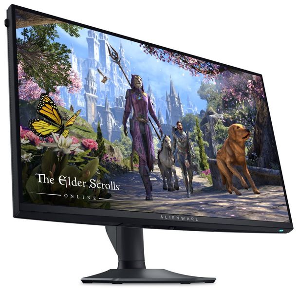 Dell Alienware/AW2725QF/27"/IPS/4K UHD/180Hz/0,5ms/Black/3R LED monitor, herný, 27", IPS, 3840×2160, 16:9, 1ms, 1000:1, 400cd/m2, DisplayPort, 2× HDMI, 3× USB, USB-C, PIVOT, VESA, en. tr. G