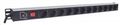 Intellinet Vertical Rackmount 12-Way Power Strip - German Type, rozvodný panel, 12x DE zásuvka, 1.6m kabel