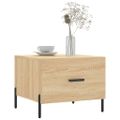 vidaXL Konferenčné stolíky 2 ks dub sonoma 50x50x40cm kompozitné drevo