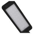 LED stolná lampa Eddy, čierna