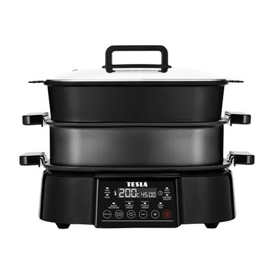 TESLA MultiCook M90 Grill - multifunkčný elektrický hrniec - takmer nový