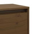 vidaXL Nástenné skrinky 2ks medovo-hnedé 45x30x35 cm masívna borovica