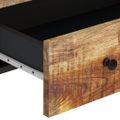vidaXL Komoda so zásuvkou 60x33x100 cm masívny mangovník a železo