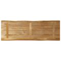 vidaXL Stolová doska živá hrana 110x40x2,5 cm masívny surový mangovník