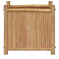 vidaXL Kvetináč 40x40x40 cm bambus