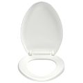 vidaXL WC sedadlo, pomalé sklápanie, rýchloupínacie, biele
