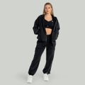 Dámska mikina Zip Washed Black - STRIX, veľkosť L, veľkosť oblečenia L