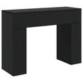 vidaXL Konferenčný stolík Čierna 102 x 35 x 75 cm Kompozitné drevo