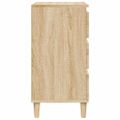 vidaXL Nočný stolík dub sonoma 40x35x70 cm spracované drevo