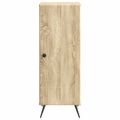 vidaXL Servírovacia skriňa Dub sonoma 33 x 34,5 x 90 cm