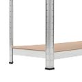 vidaXL Skladovacie regály 2 ks, 90x40x180 cm, MDF