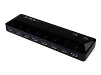 8 x USB-A, 2 x USB-A Fast Charge Ports - Multi Port Powered USB Hub (ST103008U2C) - USB periférny sharing switch - 10 x SuperSpeed USB 3.0 - desktop - pre P/N: DKWG30DPHPD, DKWG30DPHPDU, TB33A1C, USB312SAT3CB, USB315CB2M, USBLTM1MBK, USBLTM1MWH