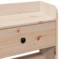 vidaXL Čelo postele s úložným priestorom 120 cm borovica