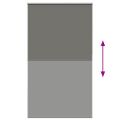 vidaXL roleta Blackout sivá 135x230 cm Šírka látky 131,6cm Polyester