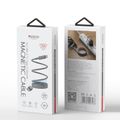 Yesido magnetický kábel CA173 18W usb/type-c 1M 3A šedá