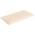 vidaXL Nástenné panely 12 ks krémové 30x15 cm zamat 0,54 m²