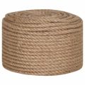vidaXL Jutové lano 50 m dlhé 14 mm hrubé