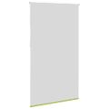 vidaXL Zatemňovacia roleta, listy, zelená 125x210 cm, šírka látky 121,6 cm, polyester