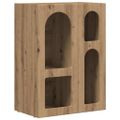 vidaXL Servírovacia skriňa ELST Remeselný dub 59 x 35 x 80.5 cm