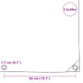 vidaXL Celta 650 g/m², 1,5x20 m, sivá