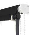 vidaXL Zaťahovacia markíza s LED 300x150 cm antracitová
