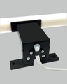 Q-321B LED 12W/1200lm/4000K zrcadlové světlo 80cm - černé QTEC