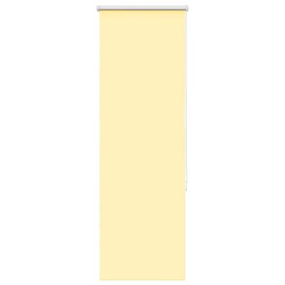 vidaXL Zatemňovacia roleta žltá 40x175 cm šírka látky 35,7 cm polyester