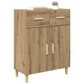 vidaXL Servírovacia skriňa dub artisan 34 x 69.5 x 89 cm