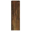 vidaXL Botník dymový dub 63x24x81 cm spracované drevo