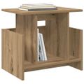 vidaXL TV stolík 50 x 35 x 45 cm Remeselný dub Kompozitné drevo