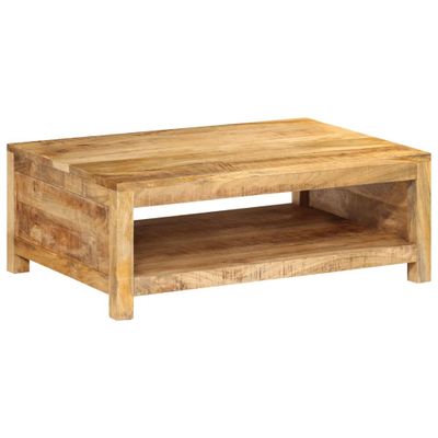 vidaXL Konferenčný stolík 80x55x30 cm masívne mangovníkové drevo