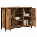 vidaXL Servírovacia skriňa Staré drevo 100 x 35 x 70 cm