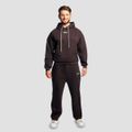 Tepláky Aura Tee Brown - GymBeam, veľkosť L