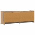 vidaXL TV skrinka 135 x 33 x 47 cm Dub artisan Kompozitné drevo