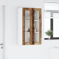 vidaXL Závesná skrinka Staré drevo 60 x 31 x 100 cm Kompozitné drevo
