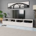 vidaXL TV skrinky 2 ks, kompozitné drevo 95x35x36 cm, biele