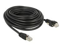 Kábel RJ45 zástrčka > RJ45 zástrčka so skrutkami